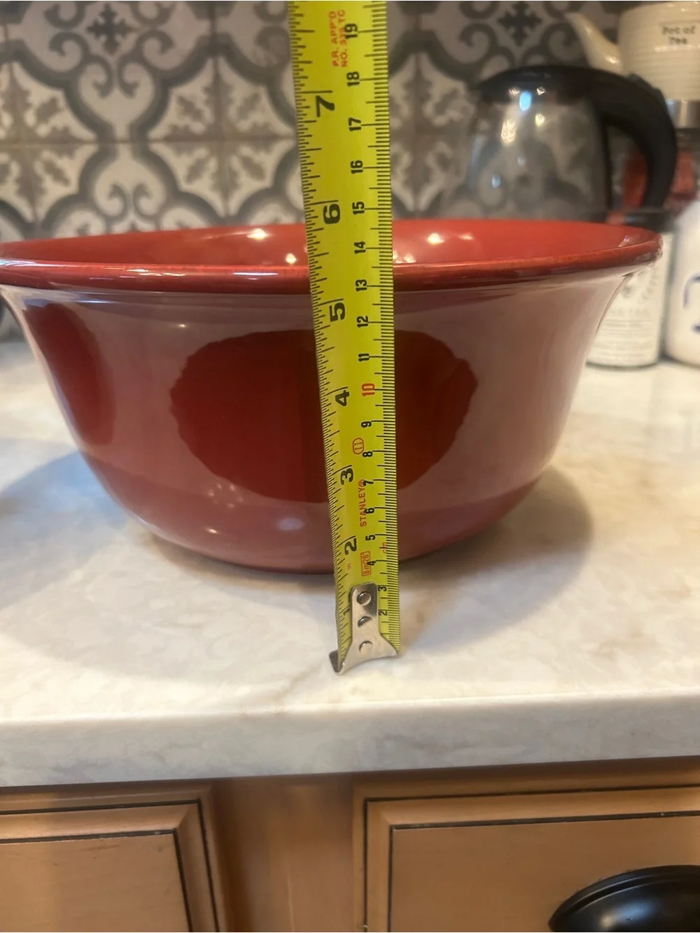 RARE- PIER 1 VTG DISCONTINUED MIXING BOWLS- SET OF 2-EUC